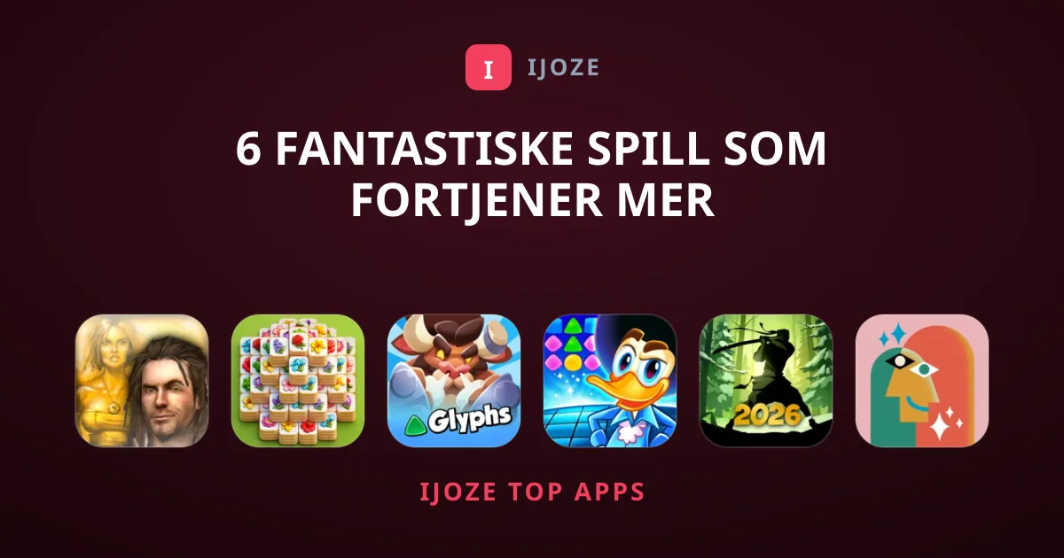6 fantastiske Spill som fortjener mer oppmerksomhet